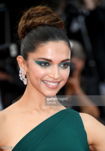 Deepika Padukone attends the 'Nelyobov (Loveless)' screening during the 70th annual Cannes Film Festival at Palais des Festivals on May 18, 2017 in Cannes, France