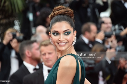 Deepika Padukone attends the 'Nelyobov (Loveless)' screening during the 70th annual Cannes Film Festival at Palais des Festivals on May 18, 2017 in Cannes, France