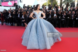 Aishwarya Rai Bachchan attends the 'Okja' screening during the 70th annual Cannes Film Festival at Palais des Festivals on May 19, 2017 in Cannes, France