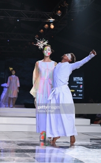 NEW DELHI, INDIA - OCTOBER 12: Rajesh Pratap Singh's collection at the Lotus Make-Up India Fashion Week's Spring Summer 2020 Finale presented by the FDCI on October 12, 2019 in New Delhi, India. (Photo by Rubina A. Khan/Getty Images)