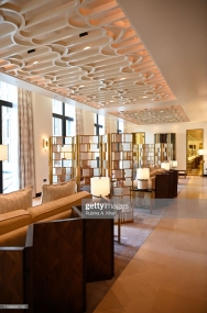 DOHA, QATAR: The Baraha Lounge at the Mandarin Oriental, Doha in Qatar